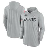 New Orleans Saints 2024 Salute to Service Lightweight Dri-FIT Long Sleeve Hoodie T-Shirt | NFL Discount