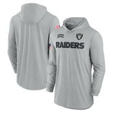 Las Vegas Raiders 2024 Salute to Service Lightweight Dri-FIT Long Sleeve Hoodie T-Shirt | NFL Near me