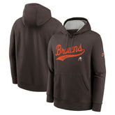 Cleveland Browns Rewind Club Logo Pullover Hoodie | NFL Sale