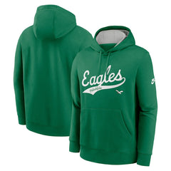 Philadelphia Eagles Rewind Club Logo Pullover Hoodie | NFL Discount