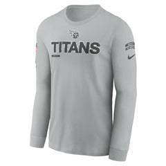 Tennessee Titans 2024 Salute To Service Long Sleeve T-Shirt | NFL Online