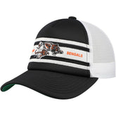 Cincinnati Bengals Youth Stripe Trucker Adjustable Hat | NFL US