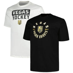 Vegas Golden Knights Fanatics Big & Tall 2-Pack T-Shirt Set - NHL T-shirts