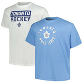 Toronto Maple Leafs Fanatics Big & Tall 2-Pack T-Shirt Set - NHL T-shirts