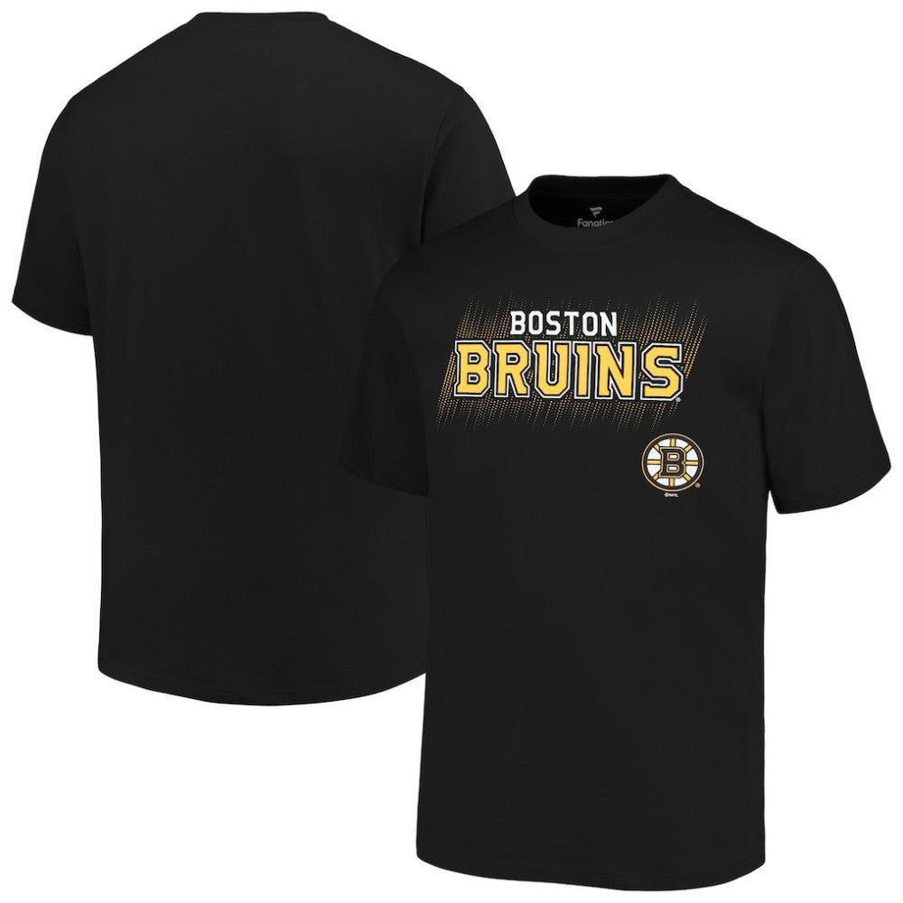 Boston Bruins Fanatics Big & Tall Wordmark T-Shirt - NHL T-shirts