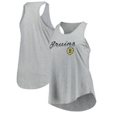 Boston Bruins Fanatics Women's Plus Size Racerback Tank Top - NHL Tank Top