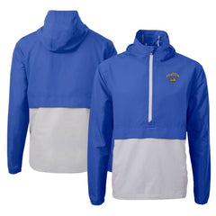 Seattle Mariners Cutter & Buck City Connect Charter Eco Recycled Half-Zip Anorak Jacket - MLB Jackets