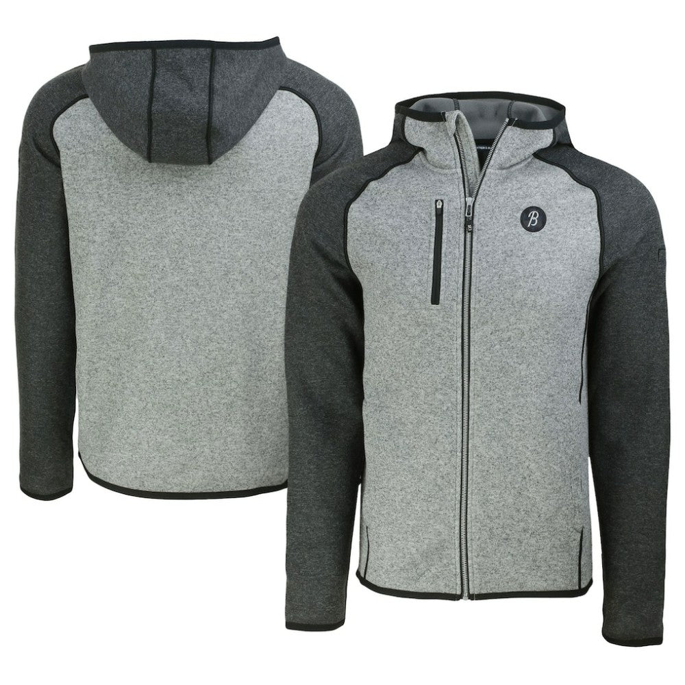 Baltimore Orioles Cutter & Buck City Connect Mainsail Full-Zip Hoodie - MLB Hoodies