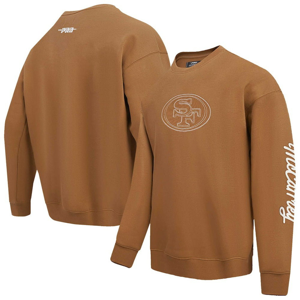 San Francisco 49ers Christian McCaffrey Pro Standard Pullover Crewneck Sweatshirt | NFL New