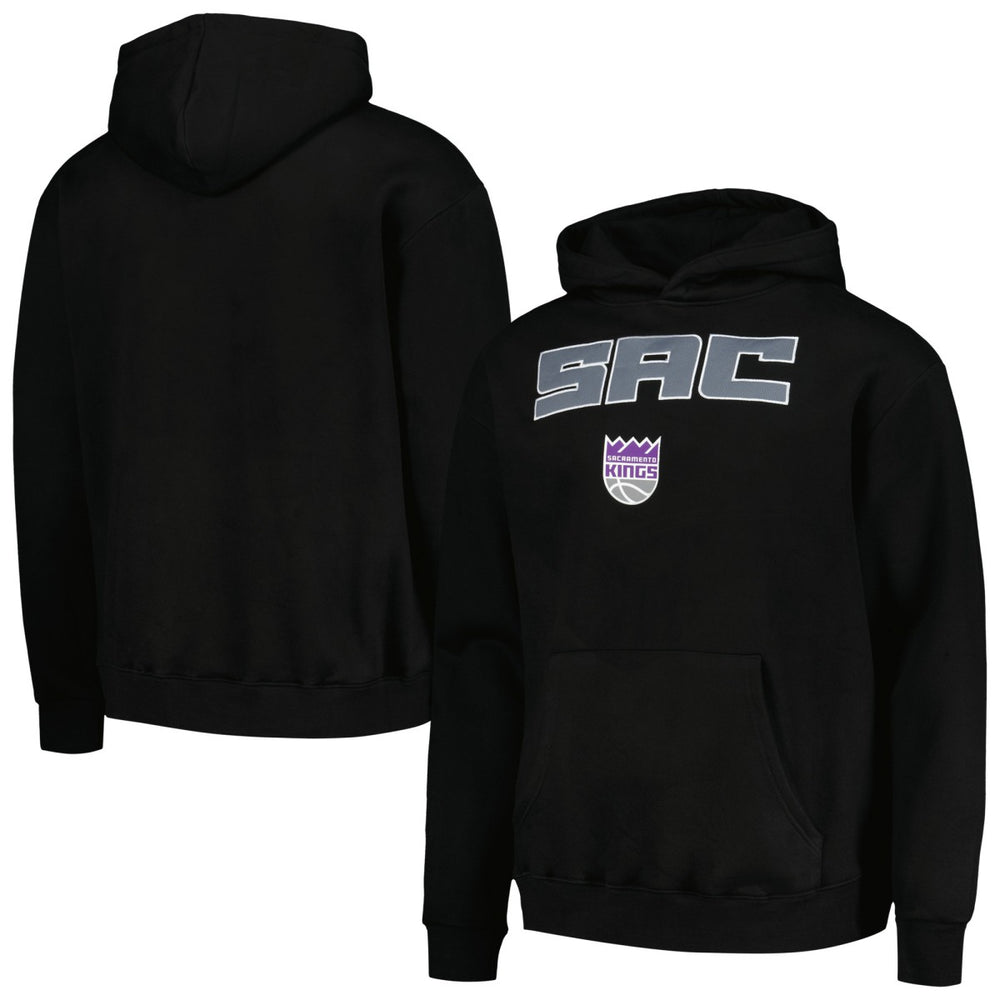 Black Sacramento Kings Stadium Essentials Unisex Terrace Pullover Hoodie | NBA