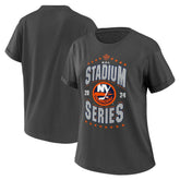 New York Islanders WEAR by Erin Andrews Women's 2024 NHL Stadium Series Boyfriend T-Shirt - NHL T-shirts