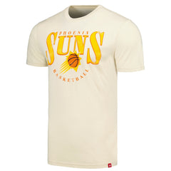 Cream Phoenix Suns Sportiqe Unisex Sunburst Tri-Blend Comfy T-Shirt | NBA