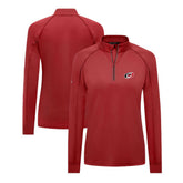 Carolina Hurricanes Levelwear Women's Kinetic Insignia Core Quarter-Zip Pullover Top - NHL Pullover