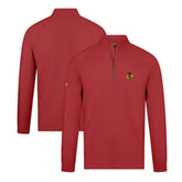 Chicago Blackhawks Levelwear Theory Insignia Core Quarter-Zip Pullover Top - NHL Pullover