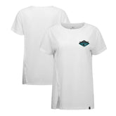 San Jose Sharks Levelwear Women's Influx Club Patch 2.0 T-Shirt - NHL T-shirts