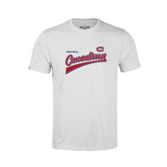 Montreal Canadiens Levelwear Youth Little Richmond Retro Script T-Shirt - NHL T-shirts