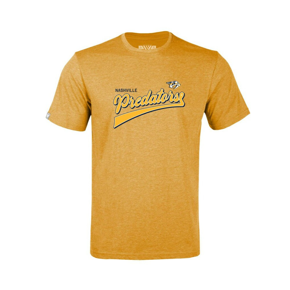 Nashville Predators Levelwear Youth Little Richmond Retro Script T-Shirt - NHL T-shirts