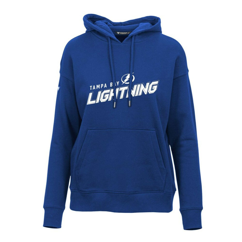 Tampa Bay Lightning Levelwear Women's Adorn Premier 2.0 Fleece Pullover Hoodie - NHL Hoodies