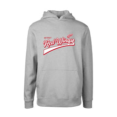 Detroit Red Wings Levelwear Youth Podium Retro Script Fleece Pullover Hoodie - NHL Hoodies