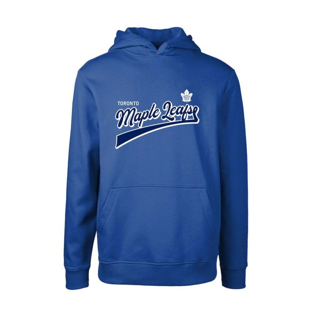 Toronto Maple Leafs Levelwear Youth Podium Retro Script Fleece Pullover Hoodie - NHL Hoodies