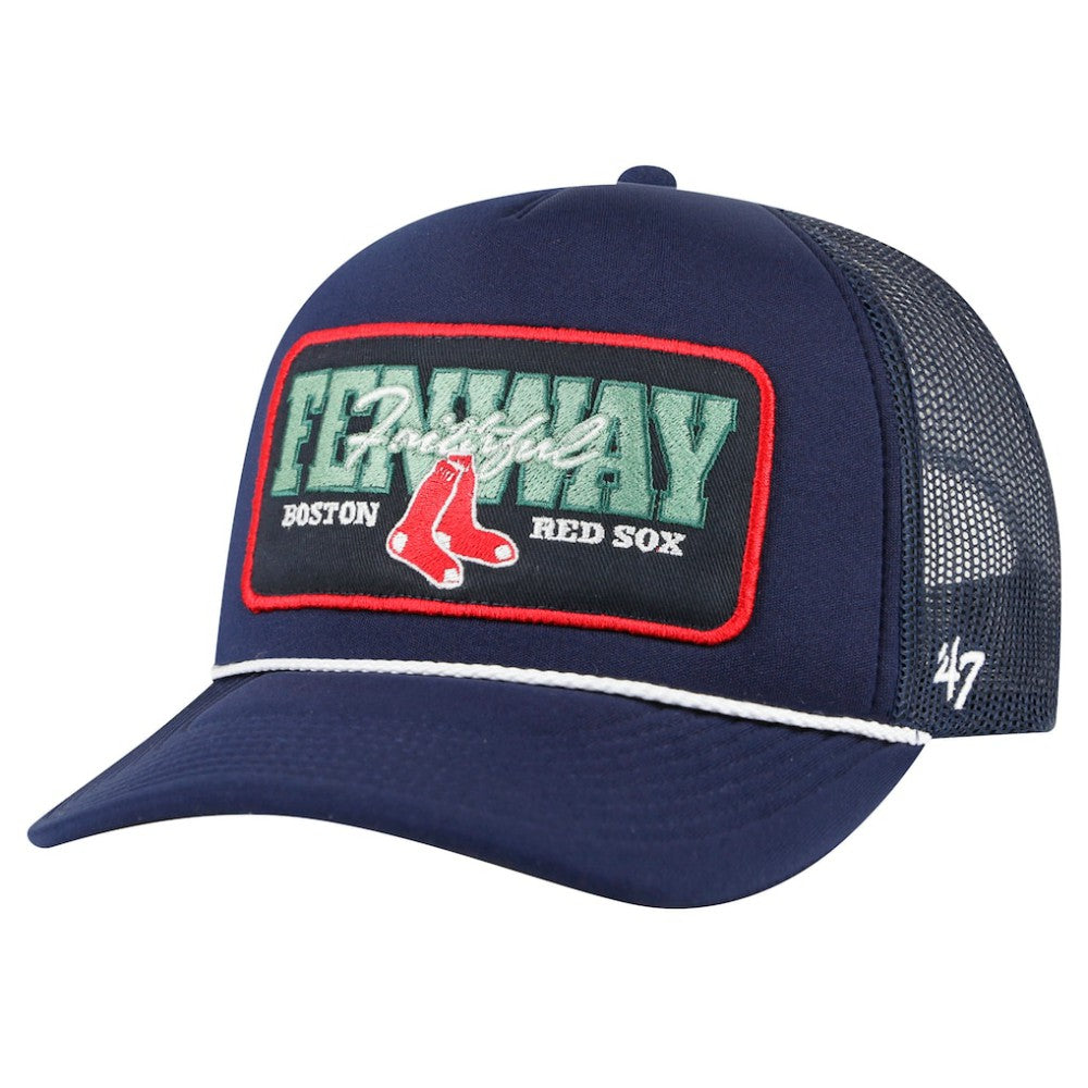 Boston Red Sox '47 Local Patch Foam Front Trucker Adjustable Hat - MLB Hats