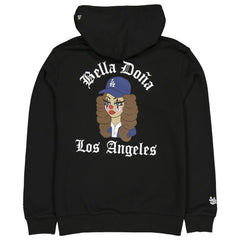 New Era Women's Bella Dona x Los Angeles Dodgers Pullover Hoodie - MLB Hoodies