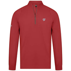 Washington Nationals Levelwear Theory Insignia Quarter-Zip Pullover - MLB Pullover