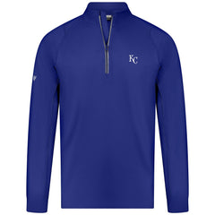 Kansas City Royals Levelwear Theory Insignia Quarter-Zip Pullover - MLB Pullover
