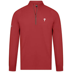 Philadelphia Phillies Levelwear Theory Insignia Quarter-Zip Pullover - MLB Pullover