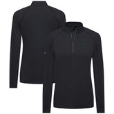 Miami Marlins Levelwear Women's Kinetic Insignia Quarter-Zip Pullover - MLB Pullover