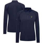Milwaukee Brewers Levelwear Women's Kinetic Insignia Quarter-Zip Pullover - MLB Pullover