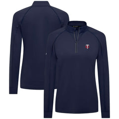 Minnesota Twins Levelwear Women's Kinetic Insignia Quarter-Zip Pullover - MLB Pullover