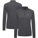 Seattle Mariners Levelwear Women's Kinetic Insignia Quarter-Zip Pullover - MLB Pullover