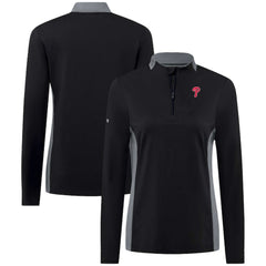 Philadelphia Phillies Levelwear Women's Moxie Insignia Quarter-Zip Pullover - MLB Pullover