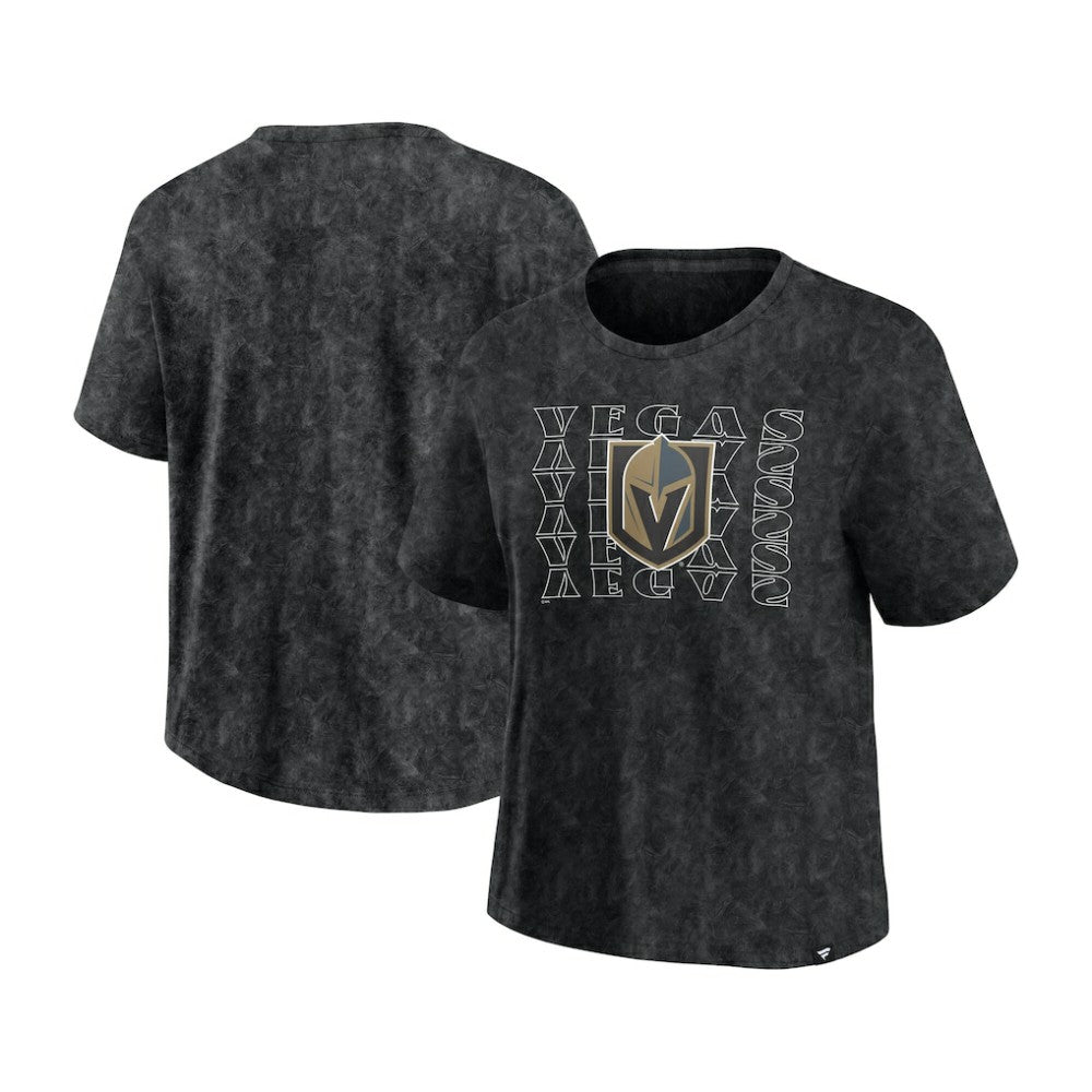 Vegas Golden Knights Fanatics Women's Faded Wash T-Shirt - NHL T-shirts