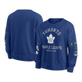 Toronto Maple Leafs Fanatics Women's Go Team Pullover Sweatshirt - NHL Sweatshirts