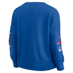 New York Rangers Fanatics Women's Go Team Pullover Sweatshirt - NHL Sweatshirts