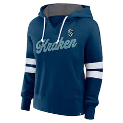 Seattle Kraken Fanatics Women's Oversized Seize Pullover Hoodie - NHL Hoodies