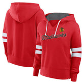 Chicago Blackhawks Fanatics Women's Oversized Seize Pullover Hoodie - NHL Hoodies