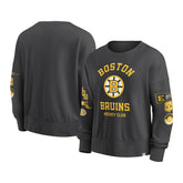 Boston Bruins Fanatics Women's Oversized Vintage Go Team Pullover Sweatshirt - NHL Sweatshirts