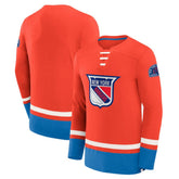 New York Rangers Fanatics Vintage High Point Long Sleeve T-Shirt - NHL T-shirts