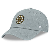 Boston Bruins Fanatics Women's Heritage Snow Day Speckle Adjustable Hat - NHL Hats