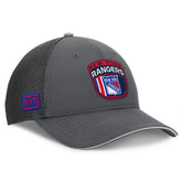 New York Rangers Fanatics Authentic Pro Home Ice Trucker Adjustable Hat - NHL Hats