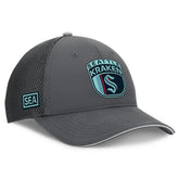 Seattle Kraken Fanatics Authentic Pro Home Ice Trucker Adjustable Hat - NHL Hats