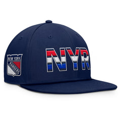 New York Rangers Fanatics Authentic Pro Alternate Jersey Snapback Hat - NHL Jerseys