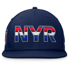 New York Rangers Fanatics Authentic Pro Alternate Jersey Snapback Hat - NHL Jerseys