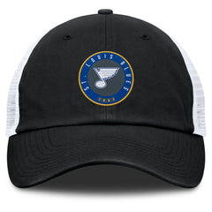 St. Louis Blues Fanatics Averie Trucker Adjustable Hat - NHL Hats