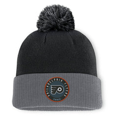 Philadelphia Flyers Fanatics Aspyn Cuffed Knit Hat with Pom - NHL Hats