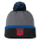 New York Rangers Fanatics Women's Cuffed Knit Hat with Pom - NHL Hats