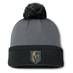 Vegas Golden Knights Fanatics Women's Cuffed Knit Hat with Pom - NHL Hats